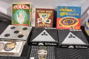 lot 447 image: Collection of Vintage Board and Card Games