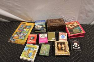 lot 457 image: Lot of Assorted Playing Cards and Crayons