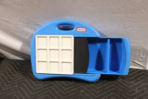lot 459 image: Little Tikes Blue Plastic Lap Tray Desk