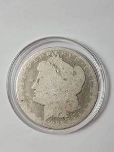 lot 11 image: 1896 Morgan Silver Dollar