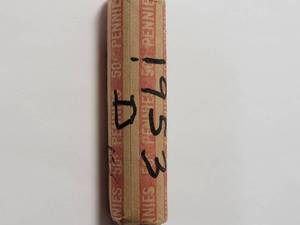 lot 71 image: Roll of 1953 Wheat Pennies