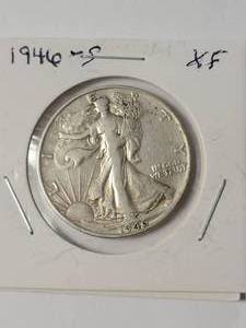 lot 86 image: 1946-S Silver Liberty Half Dollar  