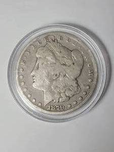 lot 6 image: 1879 Morgan Silver Dollar
