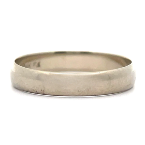 3.90mm Classic Wedding Ring in 14k White Gold