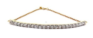 NEW 2 Carat Diamond Half Tennis Cable Rolo Bracelet in 14k Yellow Gold VIDEO