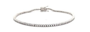 1 Carat Diamond Square Link Tennis Bracelet VIDEO