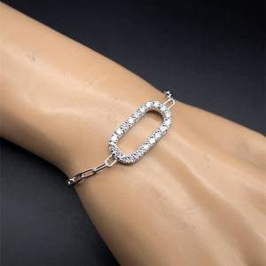 1.25 Carat Pav�Diamond Paperclip Bracelet VIDEO
