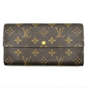 Louis Vuitton Monogram Pochette Portemonnais Credit Long Wallet Pre-Owned Retail $600