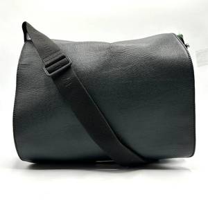 Louis Vuitton Green Taiga Victor Shoulder Bag Pre-Owned Retail $1,200