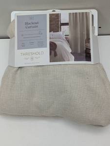 lot 107 image: Blackout Aruba Window Curtain Panel - Threshold
