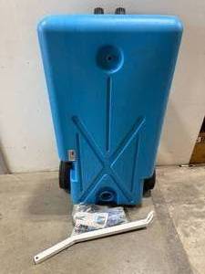 lot 2 image: Barker 4-Wheeler Tote Tank - 42 Gallon capacity - (30844)