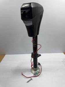 lot 11 image: TONGUE JACK 3500 LB. 12V BLACK