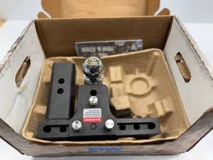 lot 12 image: TOW & STOW COMBO BALL MNT 2.5  2&2-516 7DROP X 7.5RISE