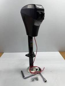 lot 30 image: TONGUE JACK 3500 LB. 12V BLACK