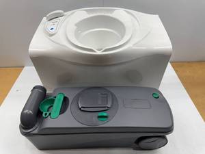 lot 69 image: Thetford C402CL RV Self-Contained Cassette Toilet - Electric Flush - LH Cassette