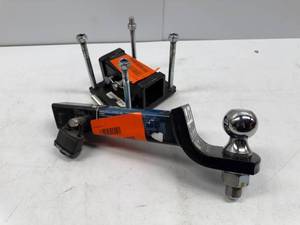 lot 112 image: Receiver and Hitch Pack - LOCK HAS NO KEY