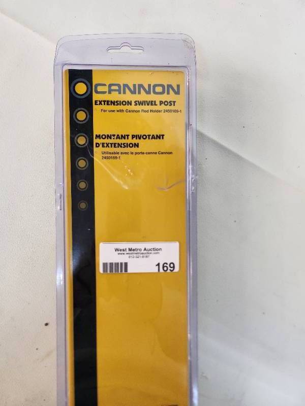 Cannon 1907040 Extension Post for Rod Holder - 2-pack