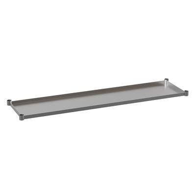 Galvanized Under Shelf for 30 X 72 in. Stainless Steel Prep & Work Tables - Adjustable Lower Shelf