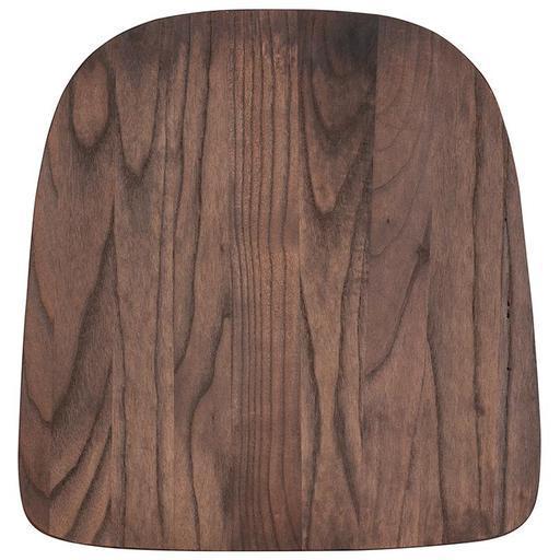 Chair Seat,Rustic Walnut,Metal