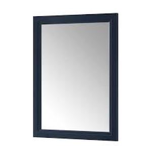 Home Decorators Collection Sandon 24 in. W x 32 in. H Rectangular Framed Wall Mount Bathroom Vanity Mirror in Midnight Blue Customer Returns See Pictures