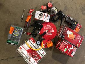 Lot of Assorted Hand Tools and Hardware Various Models and Conditions  Customer Returns See Pictures