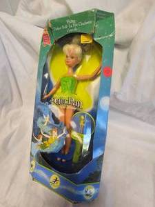 lot 13 image: Disneys Peter Pans  Flying Tinkerbell in box