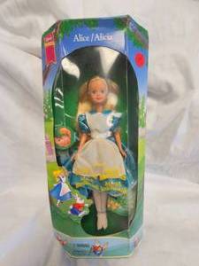 lot 14 image: Disneys Alice in Wonderland Alice Doll, like new in box