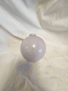 lot 27 image: Lightning Rod Globe, Soft Lavender Color