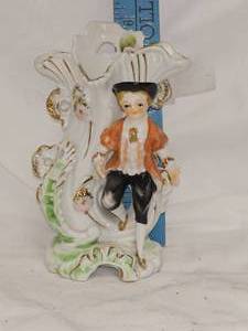lot 55 image: Mid Century Ceramic Boy Vase