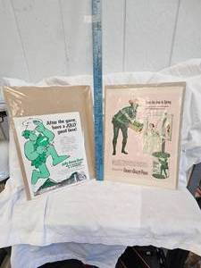 lot 69 image: Jolly Green Giant Advertising, 1950s