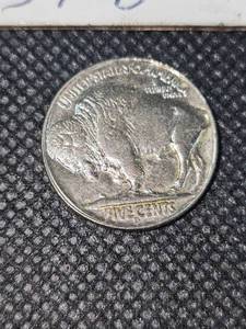 lot 113 image: 1937-D Three Legged Buffalo Nickel, XF, Full Horn