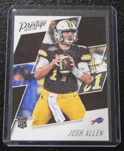 lot 34 image: 2018 Prestige Josh Allen #234 Rookie Card