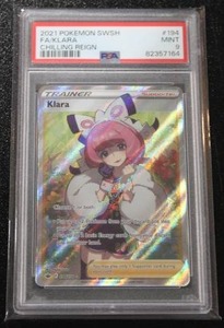 lot 45 image: 2021 Pokemon Chilling Reign Klara #194198 PSA 9