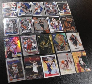 lot 49 image: Allen Iverson Basketball Card Lot  20 Cards w (1) Rookie Card