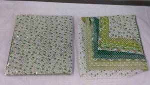 lot 9 image: 2 - 7 Piece Quilting Fabric Bundles