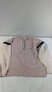 Striped Bowden Henley Sweater
