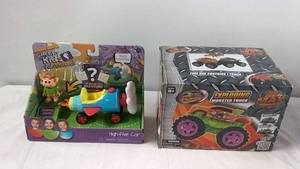 lot 28 image: Exploding Monster Truck and High-Five Car
