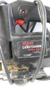 lot 39 image: Sears Craftsman 14 HP Sabre Saw 315.10400