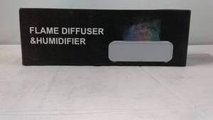 lot 51 image: Flame Diffuser & Humidifier with Colorful LED Display