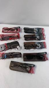 lot 88 image: Collection of 9 Unopened Reading Glasses from FOSTER GRANT & More