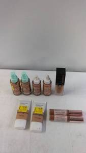 lot 89 image: Assorted Makeup Foundations and Concealers, Including Catrice, Neutrogena, and Revolution