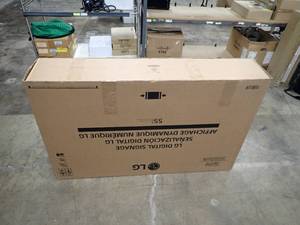 lot 2 image: LG&nbsp55LV35A-5B  No Remote  Includes power cable 