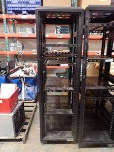 lot 9 image: Data Cabinet with Shelves 82 x 32 x 24