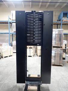 lot 11 image: Data Rack with Patch Pannels  84 x 41 x 14