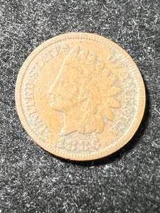 lot 55 image: 1886 TY.2 US INDIAN HEAD CENT VG10