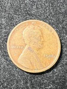 lot 76 image: 1910-S US WHEAT CENT