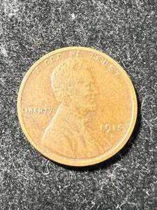 lot 84 image: 1915-D US WHEAT CENT