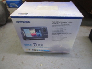 lot 48 image: Lowrance Elite Fish FinderChart Plotter