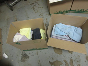 lot 66 image: (2) Boxes Microfiber Towels