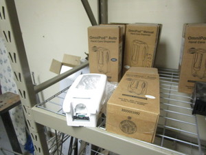 lot 73 image: (6) Soap Dispensers